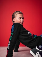Black Gaming Tree Knitted Christmas Jumper (3-16yrs) - Image 4 of 7