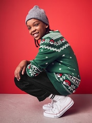 Green Knitted Christmas Jumper (4-16yrs) - Image 5 of 8