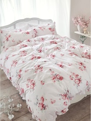 Shabby Chic by Rachel Ashwell® Sunbleached Floral Ruffle Duvet Cover and Pillowcase Set - Image 1 of 6