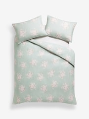 Shabby Chic by Rachel Ashwell® Bella Rose Flat Piped 200 Thread Count Duvet Cover and Pillowcase Set - Image 4 of 5