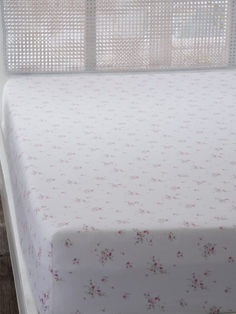 Shabby Chic by Rachel Ashwell® Floral Floral Rosabelle Deep Fitted Sheet and Pillowcase Set - Image 2 of 2