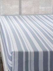 Shabby Chic by Rachel Ashwell® Stripe Watercolour Stripe Deep Fitted Sheet and Pillowcase Set - Image 2 of 2