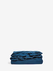 Shabby Chic by Rachel Ashwell® Navy Blue Maisie Velvet Throw - Image 2 of 2