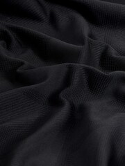 Black Next Active Long Sleeve Jacquard Geo Sport Top - Image 6 of 6