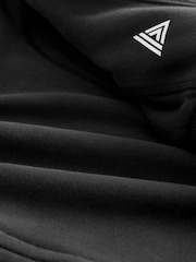 Black Next Active Sports Longline Zip Through Hoodie - Image 6 of 6