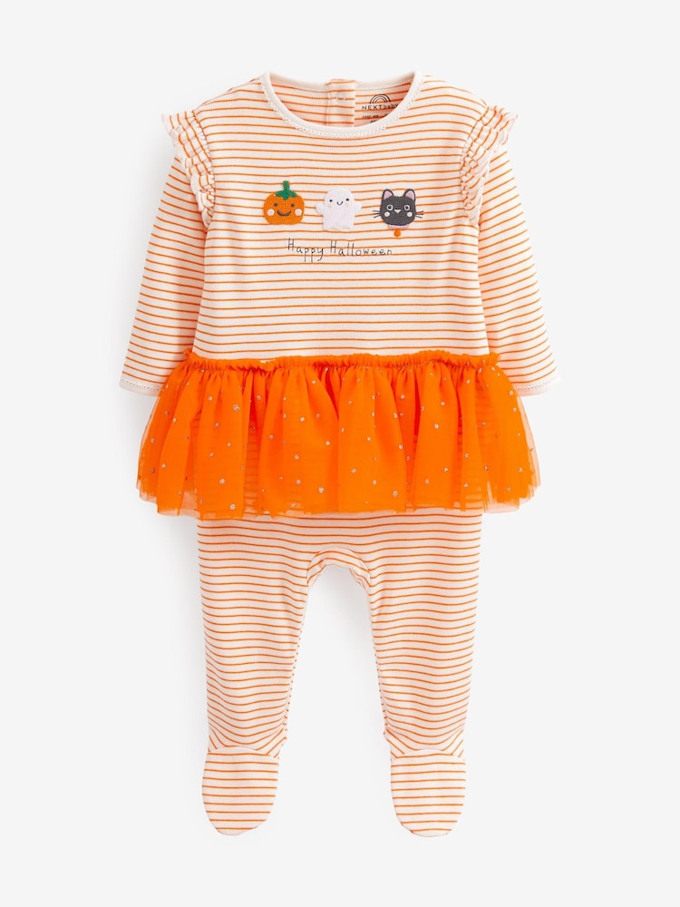 Orange - Lot de 1 dors-bien Tutu Halloween (0-2 ans) - Image 1 of 2