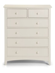 Julian Bowen Stone White Cameo 4 2 Drawer Chest - Image 2 of 3