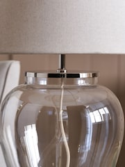 Clear Lynmouth Table Lamp - Image 5 of 6