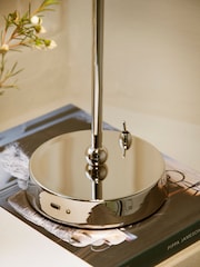 Chrome Hector Rechargeable Large Wireless Table Lamp - Image 3 of 6