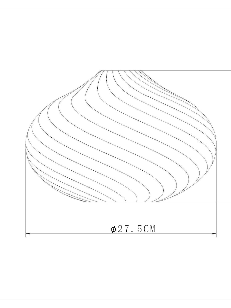 Smoke Grey Freya Light Shade - Image 6 of 6