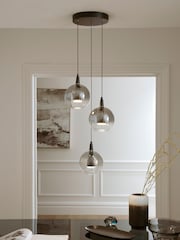 Black Elara 3 Light Cluster Ceiling Light - Image 1 of 6