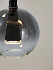Black Elara 3 Light Cluster Ceiling Light - Image 3 of 6