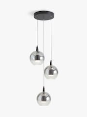 Black Elara 3 Light Cluster Ceiling Light - Image 5 of 6