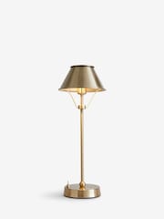 Brass Hector Rechargeable Large Wireless Table Lamp - Image 8 of 8