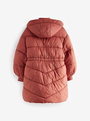 Clay Shower Resistant Poncho Padded Coat (3-16yrs) - Image 9 of 10