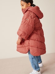 Clay Shower Resistant Poncho Padded Coat (3-16yrs) - Image 2 of 10