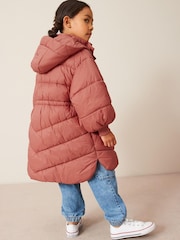 Clay Shower Resistant Poncho Padded Coat (3-16yrs) - Image 4 of 10
