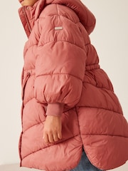 Clay Shower Resistant Poncho Padded Coat (3-16yrs) - Image 6 of 10