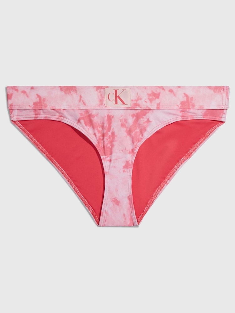 Calvin Klein Pink Authentic Printed Bikini Bottoms - Image 4 of 4