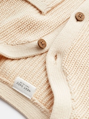 Cream Baby Knitted Cardigan - Image 4 of 6