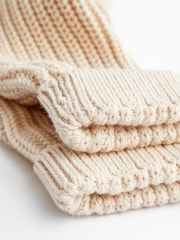 Cream Baby Knitted Cardigan - Image 5 of 6