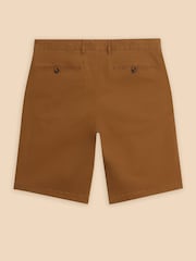 White Stuff Brown Sutton Chino Shorts - Image 6 of 7