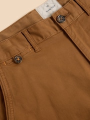 White Stuff Brown Sutton Chino Shorts - Image 7 of 7