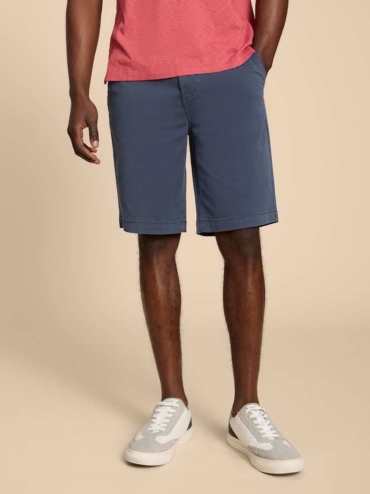 White Stuff Blue Sutton Chino Shorts - Image 1 of 7