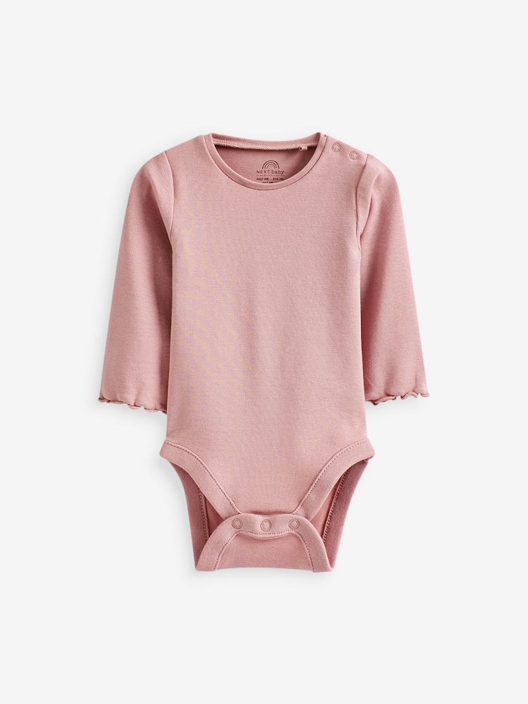 Pink Leopard Print Baby 2pc Baby Dungaree & Bodysuit Set (0mths-2yrs) - Image 3 of 5