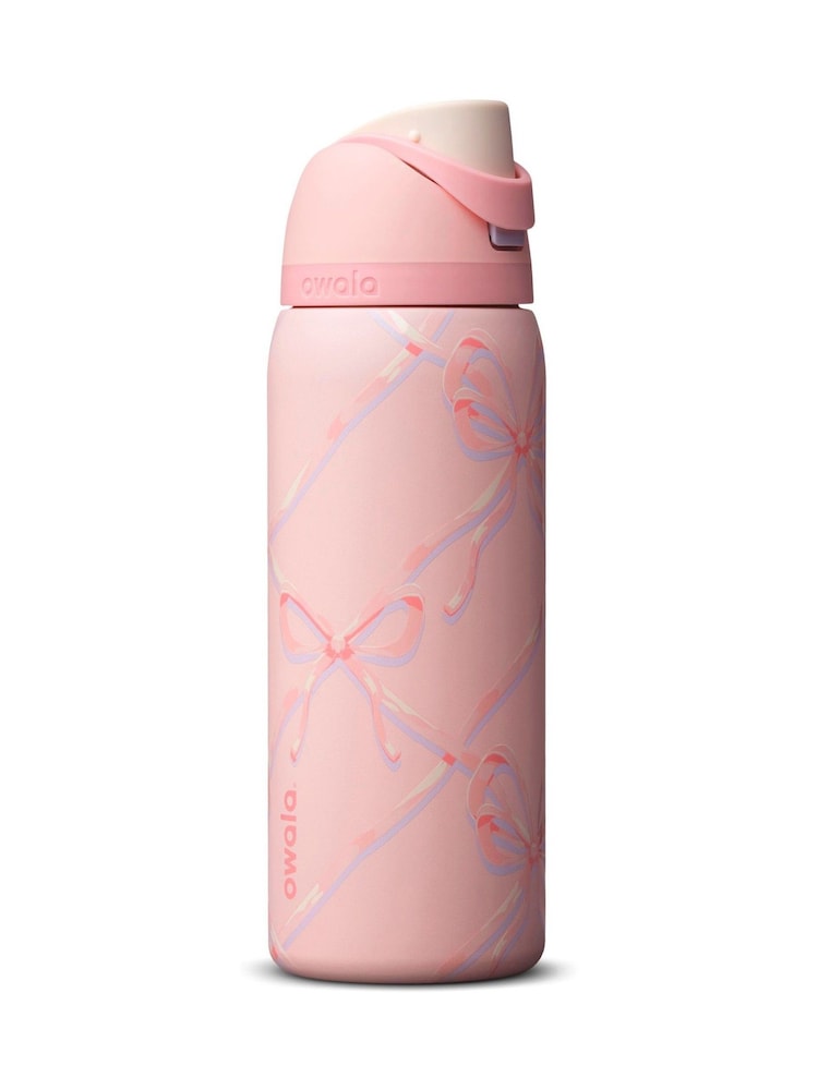owala Pink Sugar Plum Fairy FreeSip® 32oz Stainless Steel Water Bottle - Image 1 of 6