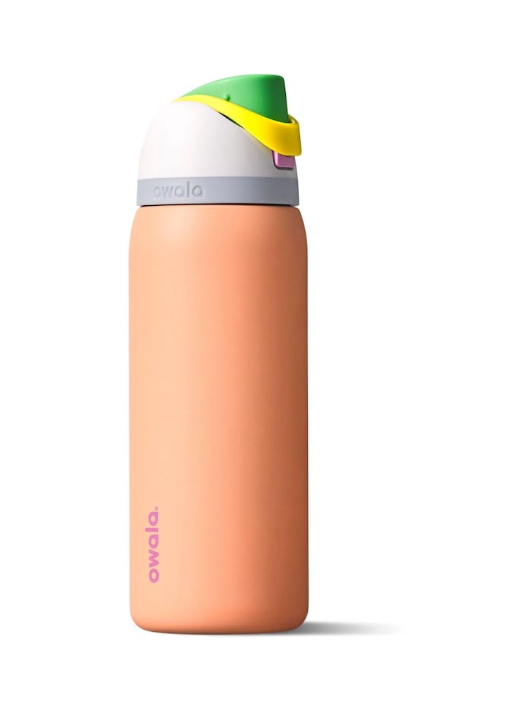 owala Peachy Keen FreeSip® 32oz Stainless Steel Water Bottle - Image 2 of 6 owala Peachy Keen FreeSip® 32oz Stainless Steel Water Bottle - Image 2 of 6