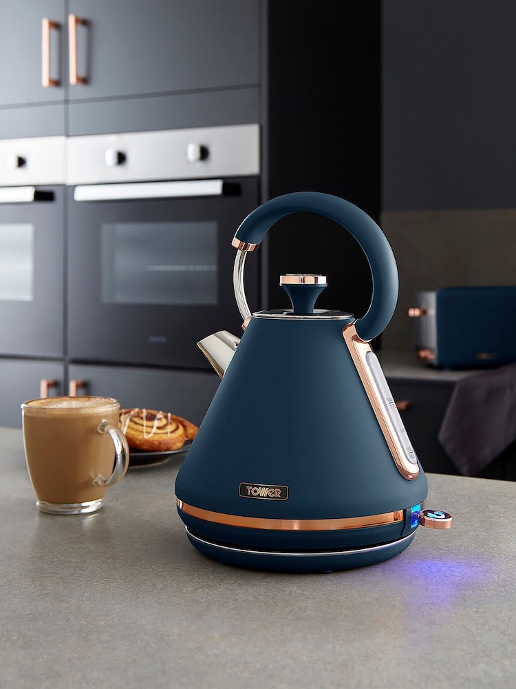 Tower Blue Cavaletto 1.7L 3KW Kettle - Image 1 of 8