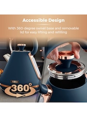 Tower Blue Cavaletto 1.7L 3KW Kettle - Image 7 of 8