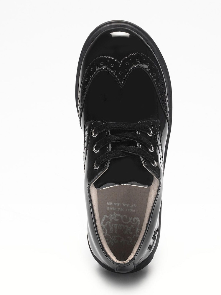 Lelli Kelly Miss Lace Black Brogues - Image 4 of 4