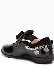 Lelli Kelly Removable Heart Bracelet Dolly Black Shoes - Image 4 of 5