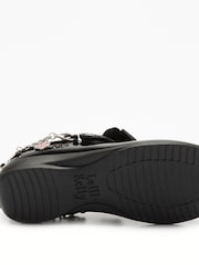 Lelli Kelly Removable Heart Bracelet Dolly Black Shoes - Image 5 of 5