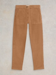 White Stuff Brown Twister Chino Trousers - Image 6 of 8