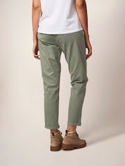 White Stuff Green Twister Chinos - Image 1 of 5
