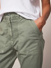 White Stuff Green Twister Chinos - Image 2 of 5