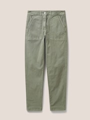 White Stuff Green Twister Chinos - Image 3 of 5