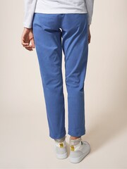 White Stuff Blue Twister Chinos - Image 2 of 6