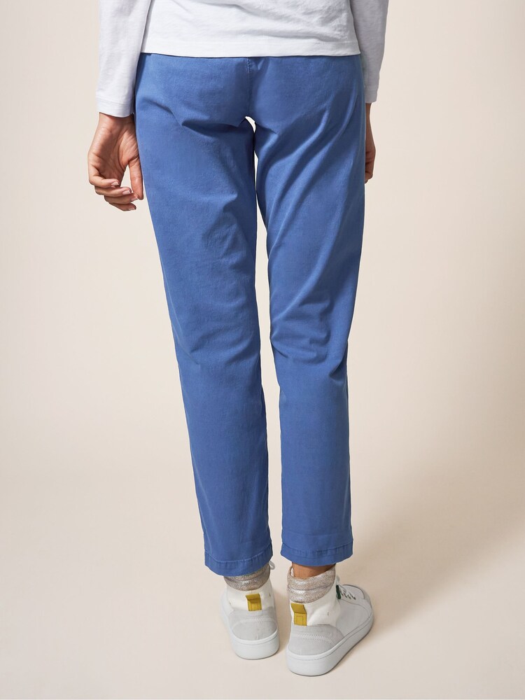 White Stuff Blue Twister Chinos - Image 2 of 6