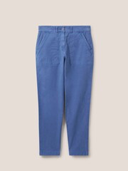 White Stuff Blue Twister Chinos - Image 5 of 6