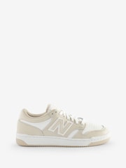 New Balance Cream Mens 480 Trainers - Image 1 of 8