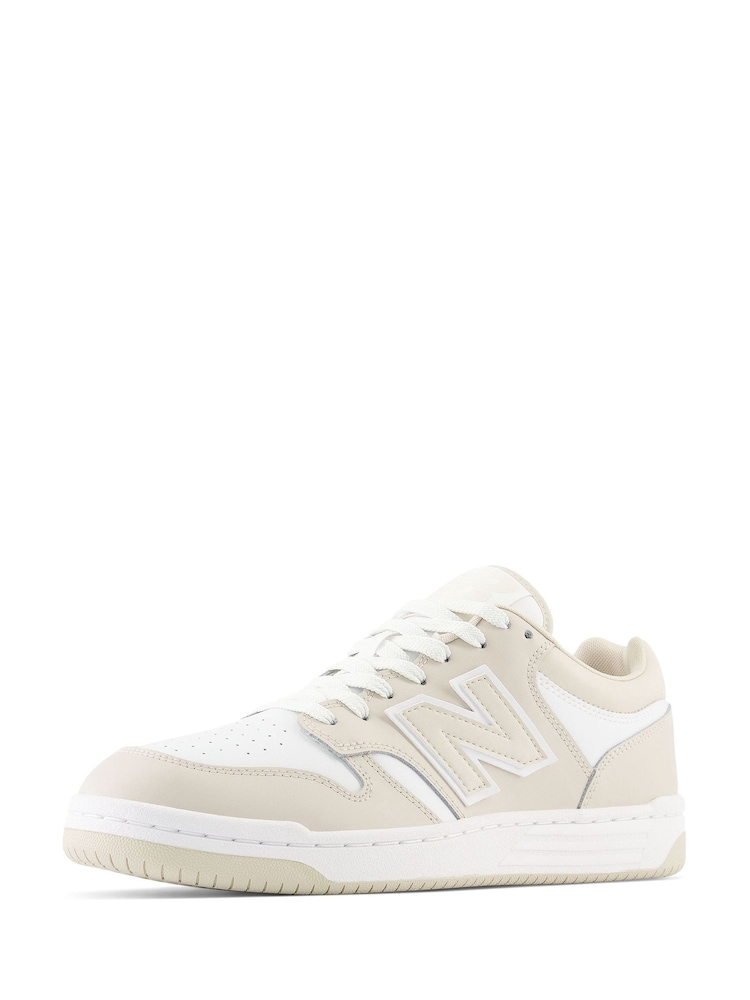 Kremowy - Męskie buty sportowe New Balance 480 - Image 4 of 8