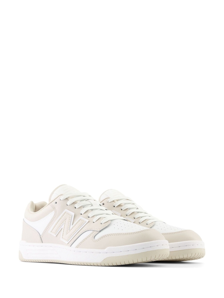 Kremowy - Męskie buty sportowe New Balance 480 - Image 5 of 8