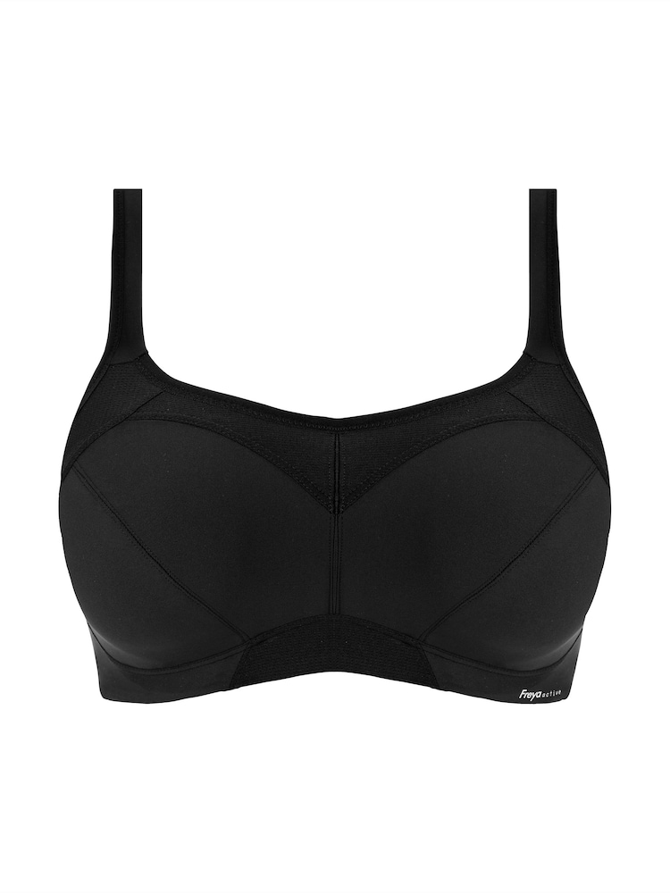 Freya Blue Midnight Leopard Print High Octane Underwire Sports Bra - Image 5 of 5