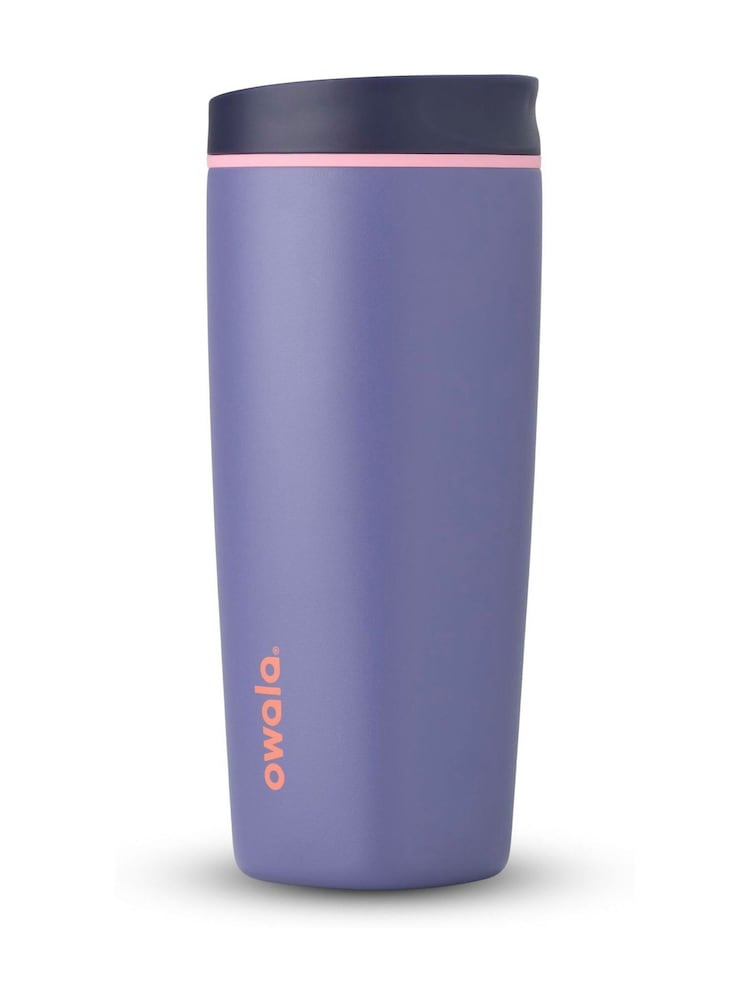owala Blue Jay SmoothSip® Slider 20oz Coffee Tumbler - Image 1 of 4 owala Blue Jay SmoothSip® Slider 20oz Coffee Tumbler - Image 1 of 4