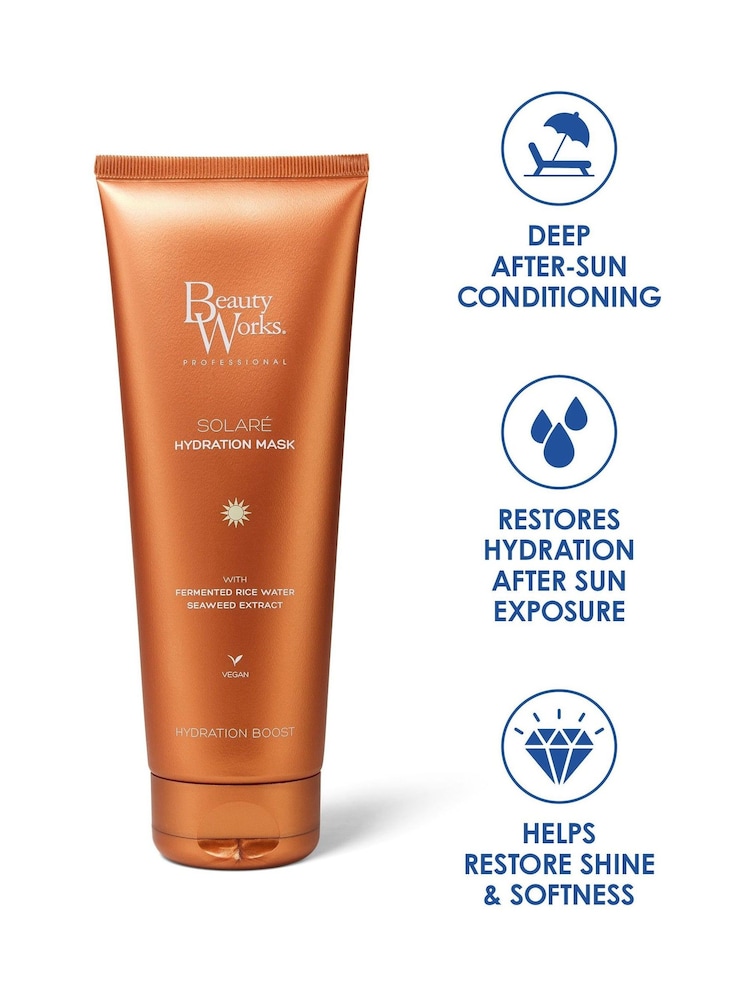 Beauty Works Hydration Mask 250ml - Image 2 of 5 Beauty Works Hydration Mask 250ml - Image 2 of 5