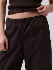 Gap Brown Poplin Easy Barrel Trousers - Image 5 of 5